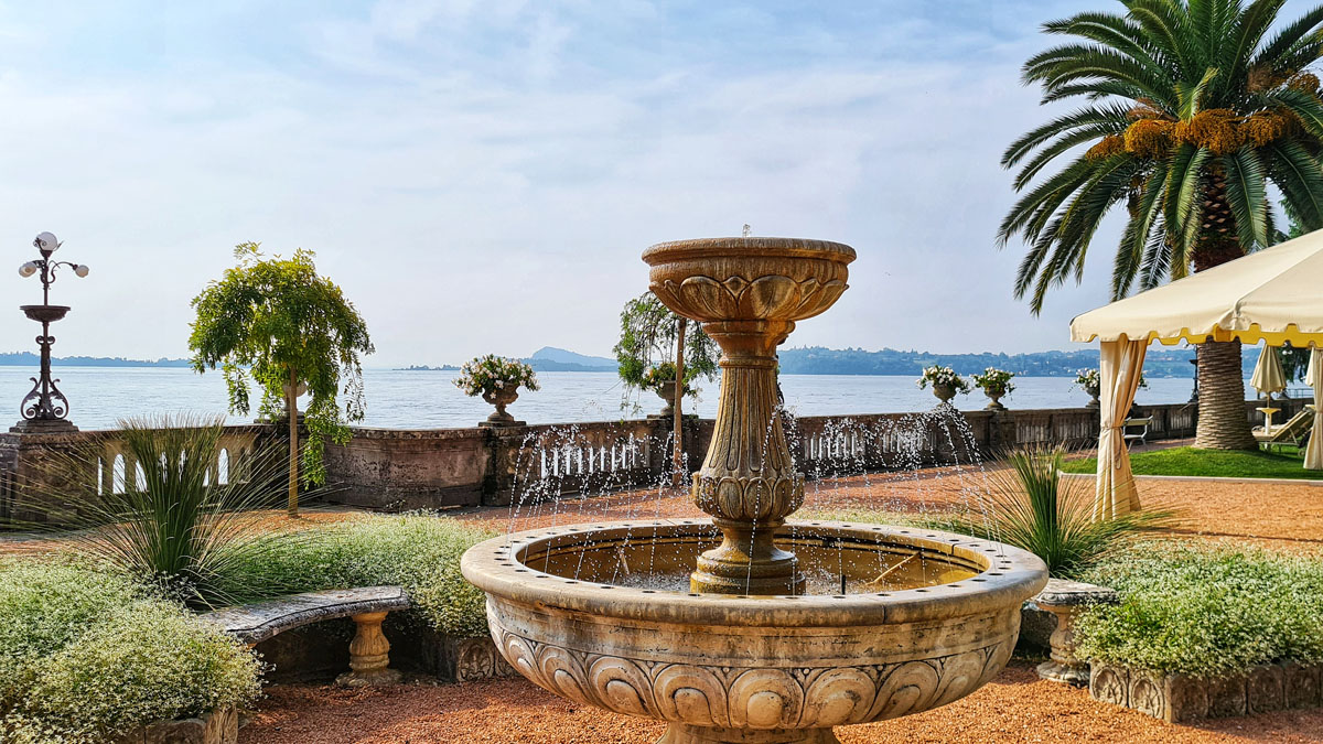 Atmosphere at Grand Hotel Fasano in Gardone Riviera