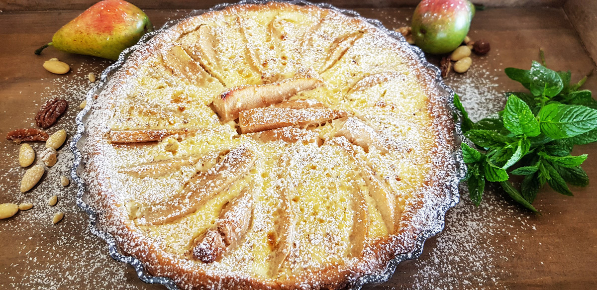 Philadelphia Pear Tart by Alessandro Cipriano