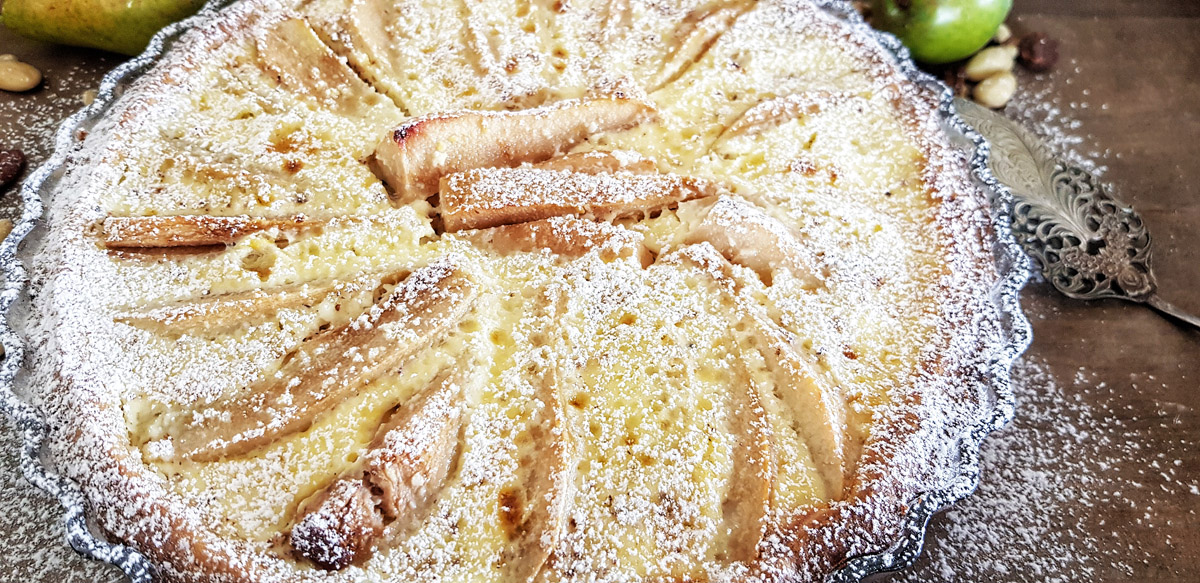 Philadelphia cream cheese filling for pear tart