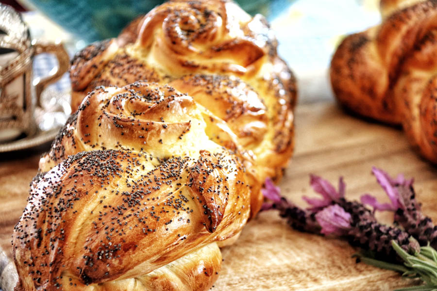 Swiss Butter Plait with Poppy Seeds from the Da Cipriano Taste Journal