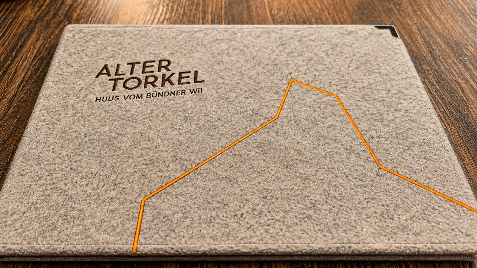 Alter Torkel menu in Jenins, Graubünden