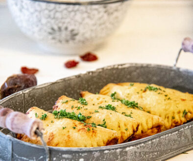 Golden baked Curry Masala Empanadas by Alessandro Cipriano